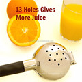 Factory Wholesale custom Logo Manual Citrus Press Juicer Silicone Handles Heavy Duty Metal Stainless Steel Lemon Squeezer